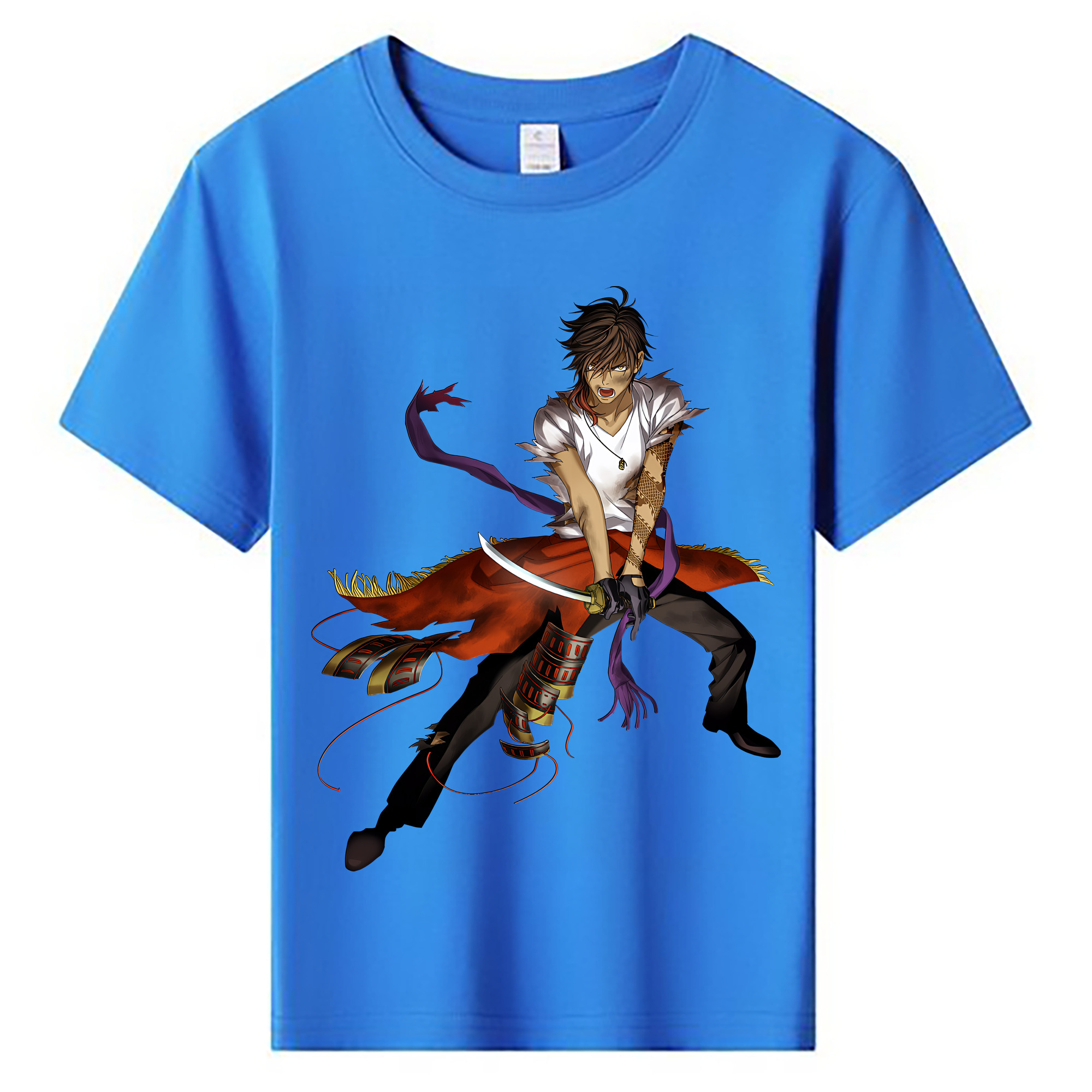 （画像用） 刀剣乱舞 Touken Ranbu 綿100％キッズTシャツ（フロントプリント）